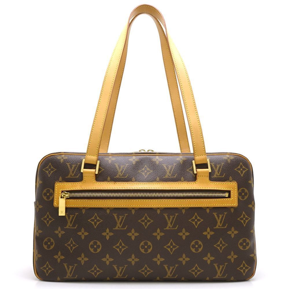 Louis Vuitton Monogram Cite GM Brown Shoulder Bag